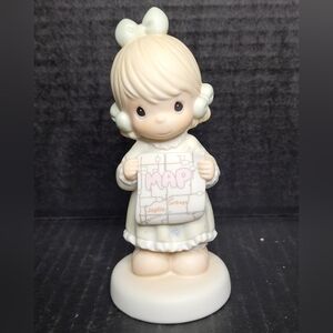 1991 Precious Moments Porcelain Figurine I Would Be Lost Without You #526142